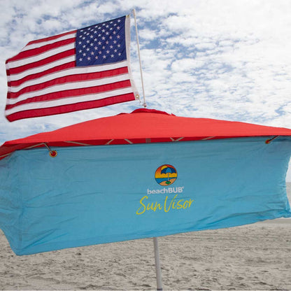 beachBUB sun vistor an american flag